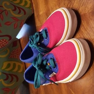 VANS MULTI-COLORED SNEAKERS.... Size: US 13